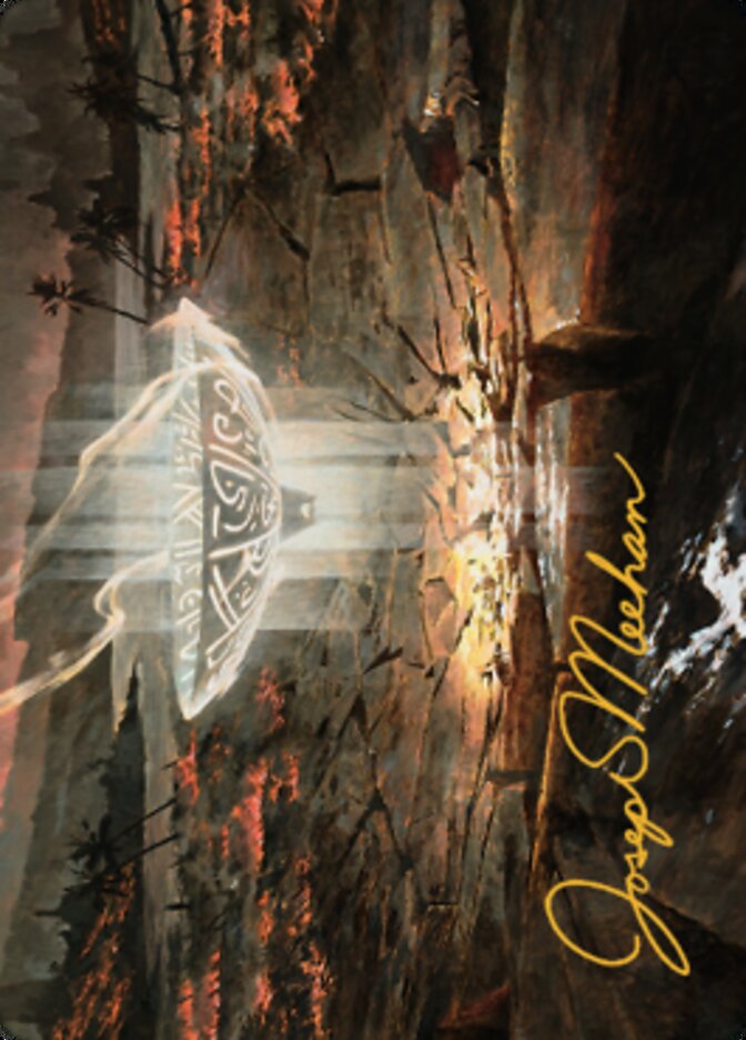 Urza's Sylex Art Card (Gold-Stamped Signature) [The Brothers' War Art Series] | Black Swamp Games