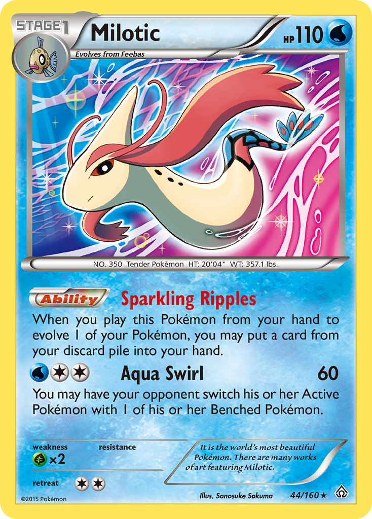 Milotic (44/160) [XY: Primal Clash] | Black Swamp Games