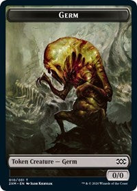 Germ // Ooze Double-Sided Token [Double Masters Tokens] | Black Swamp Games
