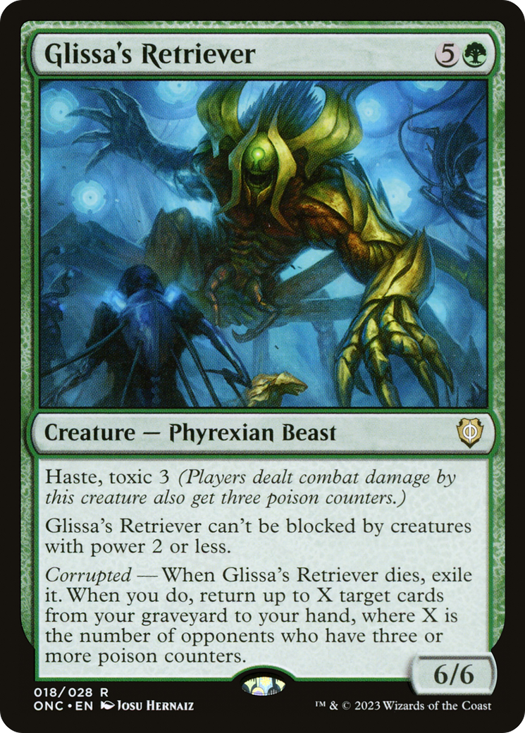 Glissa's Retriever [Phyrexia: All Will Be One Commander] | Black Swamp Games