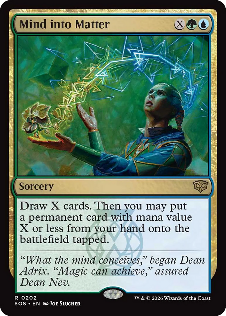 Mind into Matter [Secrets of Strixhaven] | Black Swamp Games