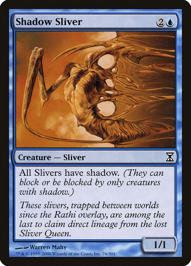 Shadow Sliver [Time Spiral] | Black Swamp Games