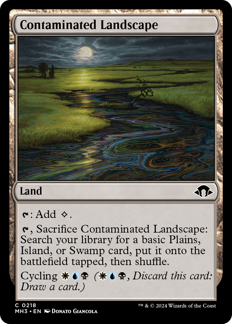 Contaminated Landscape [Modern Horizons 3] | Black Swamp Games