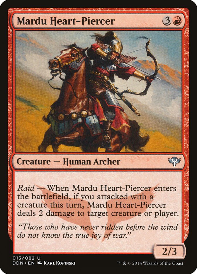 Mardu Heart-Piercer [Duel Decks: Speed vs. Cunning] | Black Swamp Games
