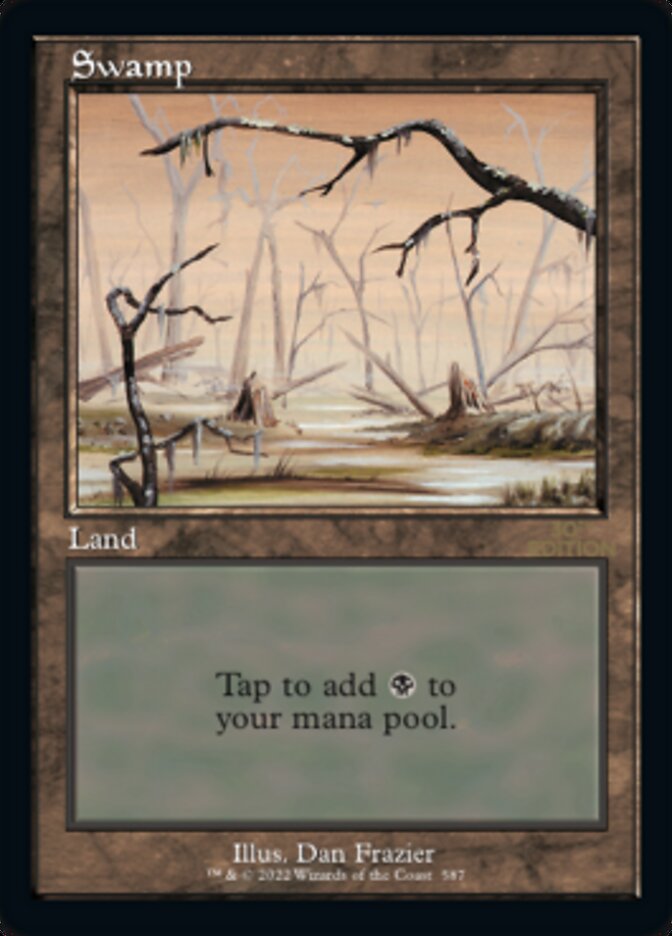 Swamp (Retro) (587) [30th Anniversary Edition] | Black Swamp Games