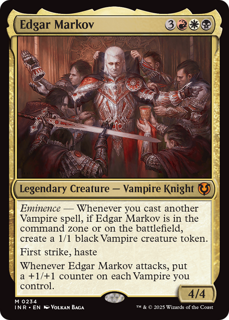 Edgar Markov [Innistrad Remastered] | Black Swamp Games