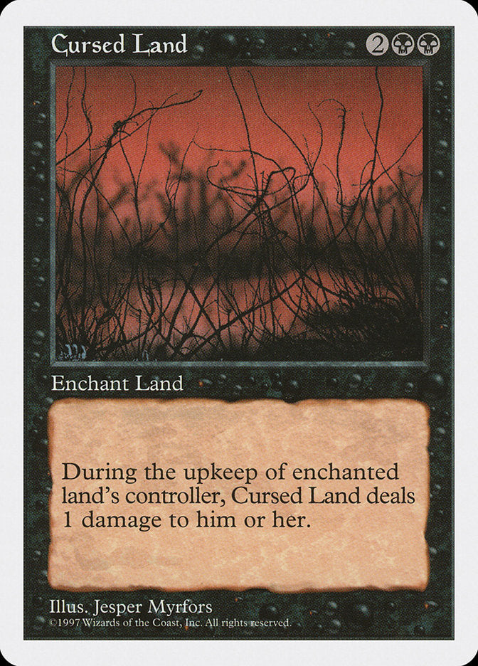 Cursed Land [Fifth Edition] | Black Swamp Games