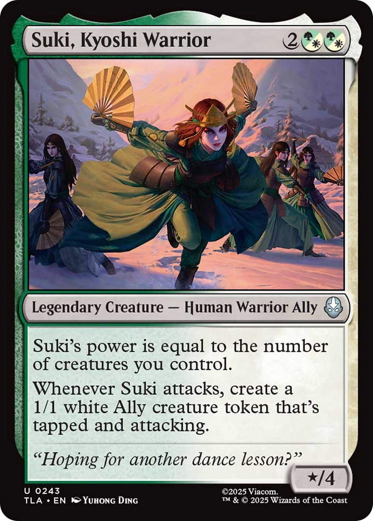 Suki, Kyoshi Warrior [Avatar: The Last Airbender] | Black Swamp Games