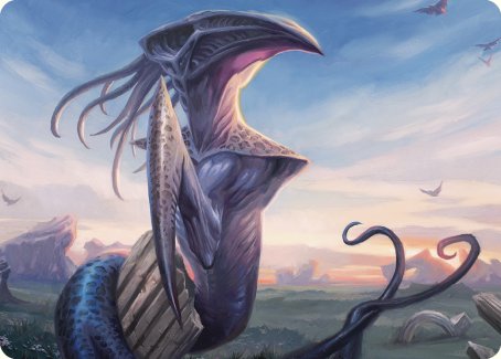 Sentinel Sliver Art Card [Commander Masters Art Series] | Black Swamp Games