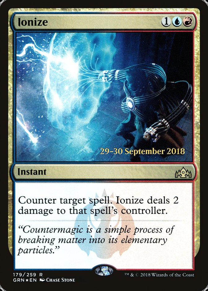 Ionize [Guilds of Ravnica Prerelease Promos] | Black Swamp Games