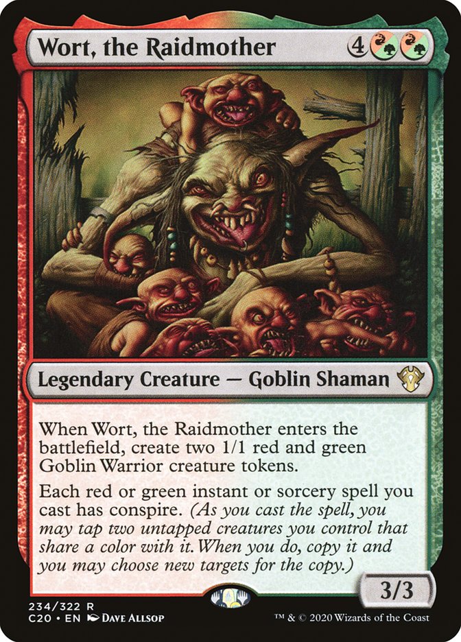 Wort, the Raidmother [Commander 2020] | Black Swamp Games