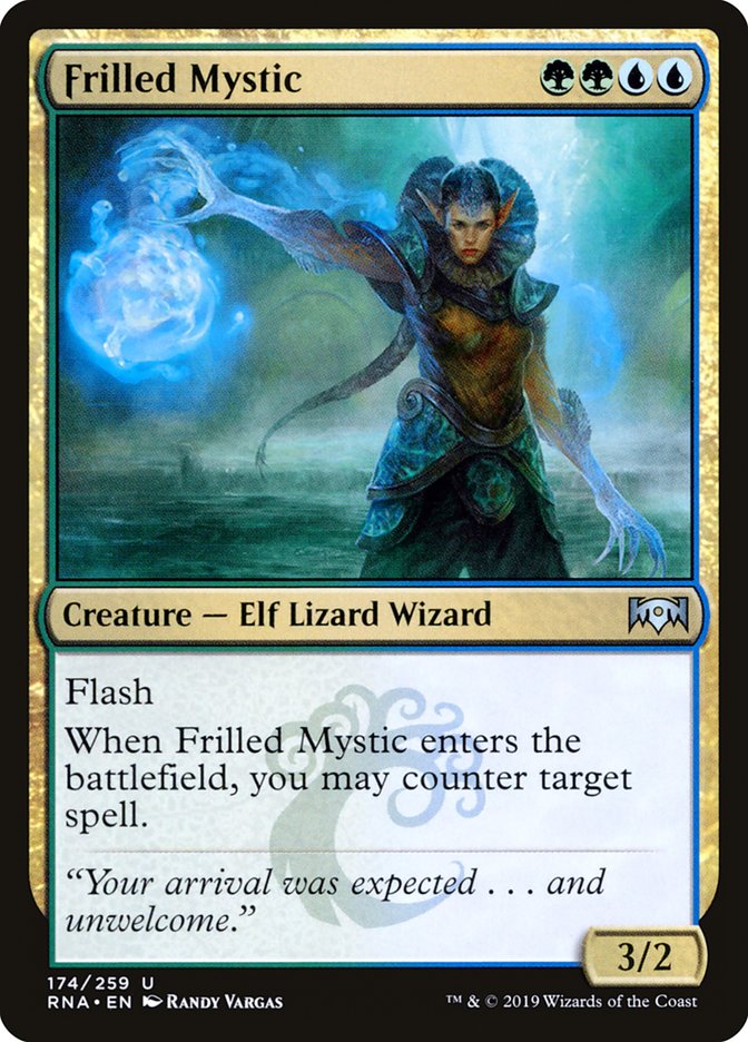 Frilled Mystic [Ravnica Allegiance] | Black Swamp Games