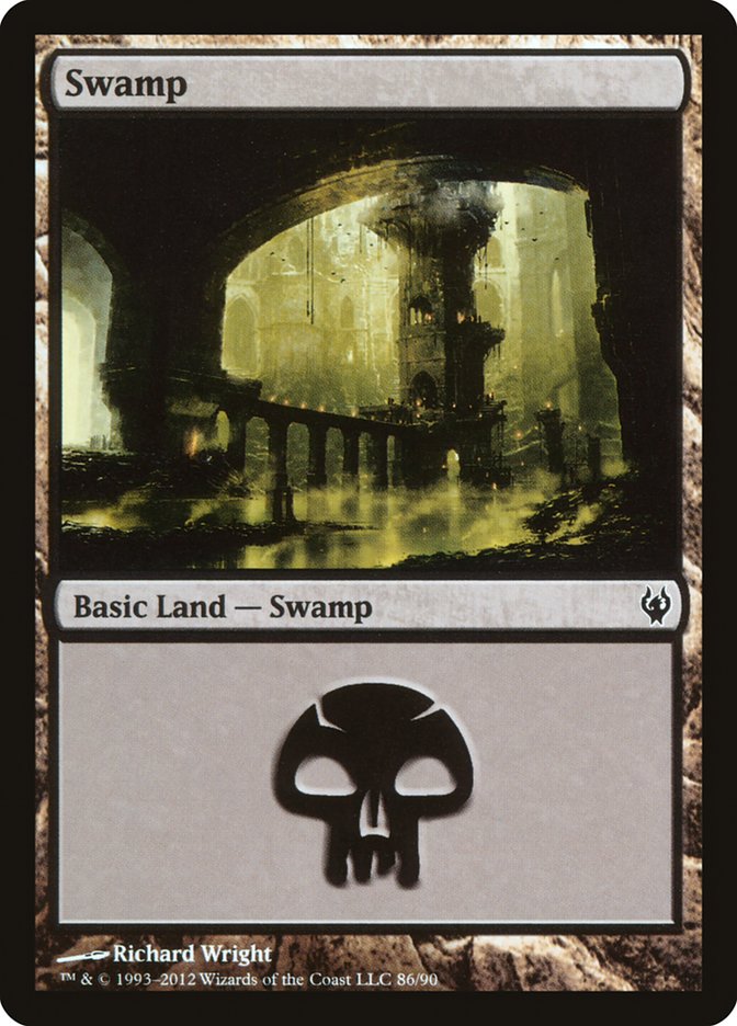 Swamp (86) [Duel Decks: Izzet vs. Golgari] | Black Swamp Games