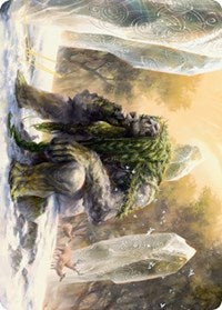 Svella, Ice Shaper Art Card (Gold-Stamped Signature) [Kaldheim Art Series] | Black Swamp Games