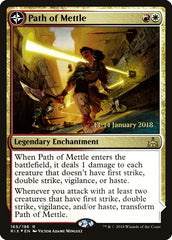 Path of Mettle // Metzali, Tower of Triumph [Rivals of Ixalan Prerelease Promos] | Black Swamp Games