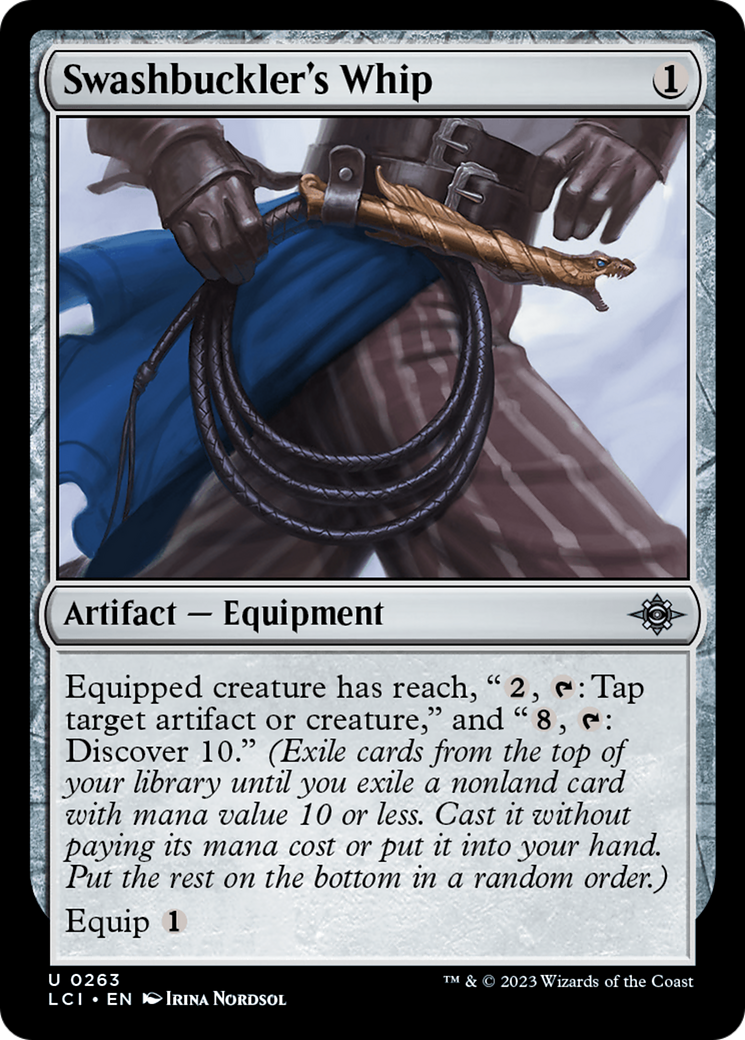 Swashbuckler's Whip [The Lost Caverns of Ixalan] | Black Swamp Games