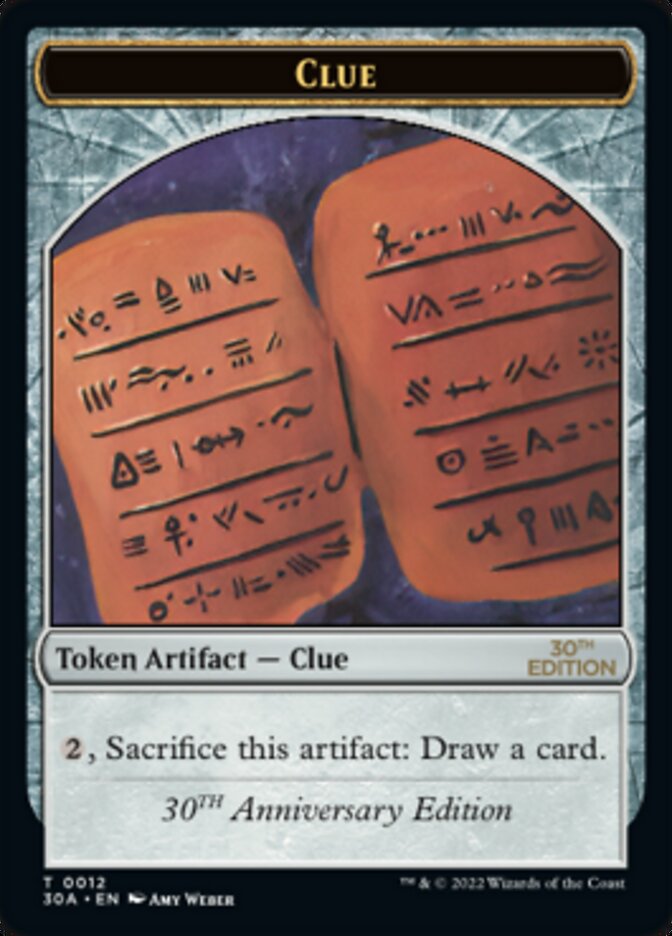 Clue Token (012) [30th Anniversary Tokens] | Black Swamp Games