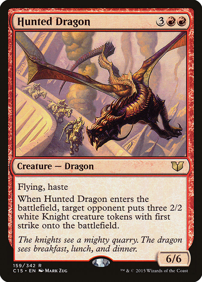 Hunted Dragon [Commander 2015] | Black Swamp Games