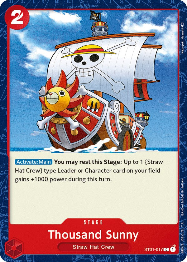 Thousand Sunny [Starter Deck: Straw Hat Crew] | Black Swamp Games