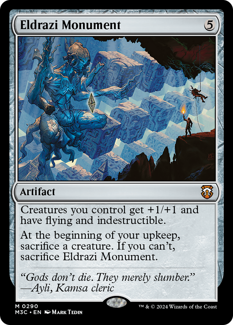 Eldrazi Monument (Ripple Foil) [Modern Horizons 3 Commander] | Black Swamp Games