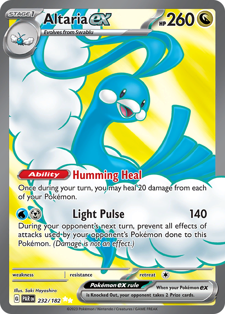 Altaria ex (232/182) [Scarlet & Violet: Paradox Rift] | Black Swamp Games