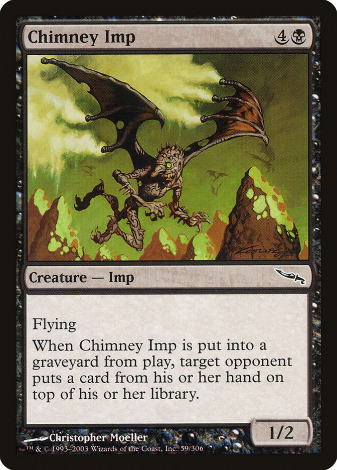 Chimney Imp [Mirrodin] | Black Swamp Games