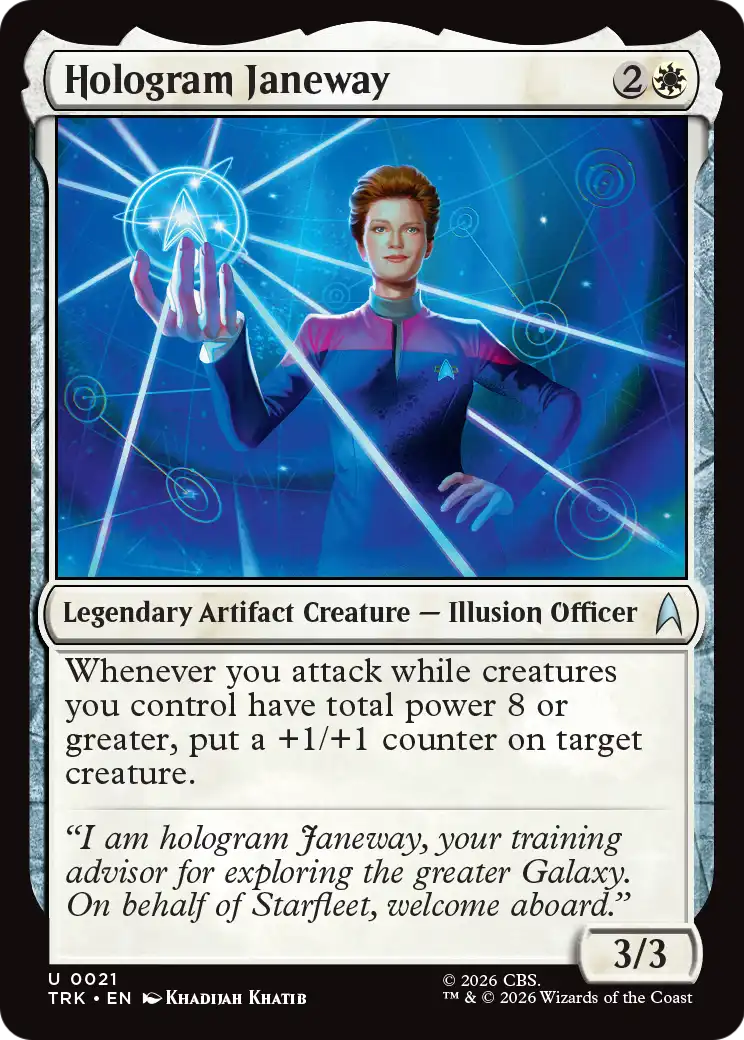 Hologram Janeway [Star Trek] | Black Swamp Games