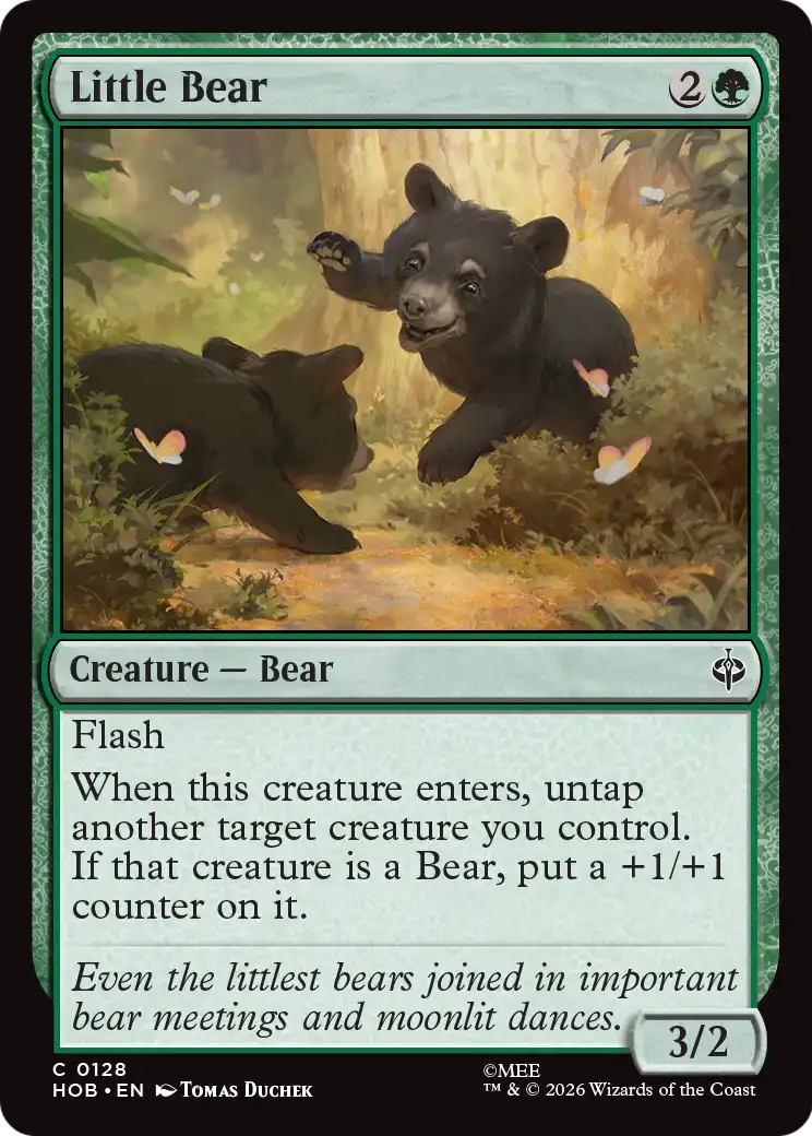 Little Bear [The Hobbit] | Black Swamp Games