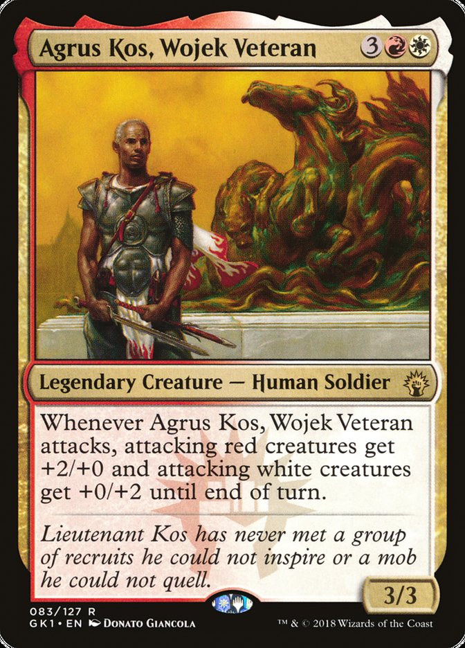 Agrus Kos, Wojek Veteran [Guilds of Ravnica Guild Kit] | Black Swamp Games