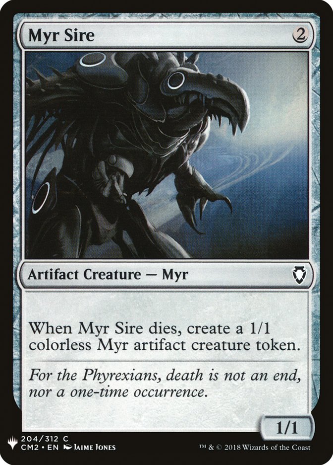 Myr Sire [Mystery Booster] | Black Swamp Games