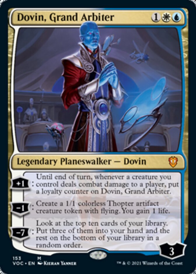 Dovin, Grand Arbiter [Innistrad: Crimson Vow Commander] | Black Swamp Games