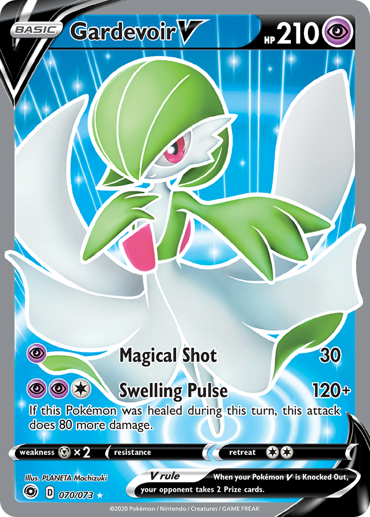 Gardevoir V (070/073) [Sword & Shield: Champion's Path] | Black Swamp Games