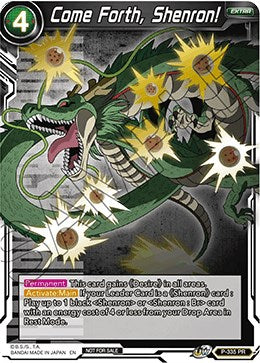 Come Forth, Shenron! (Gold Stamped) (P-335) [Tournament Promotion Cards] | Black Swamp Games