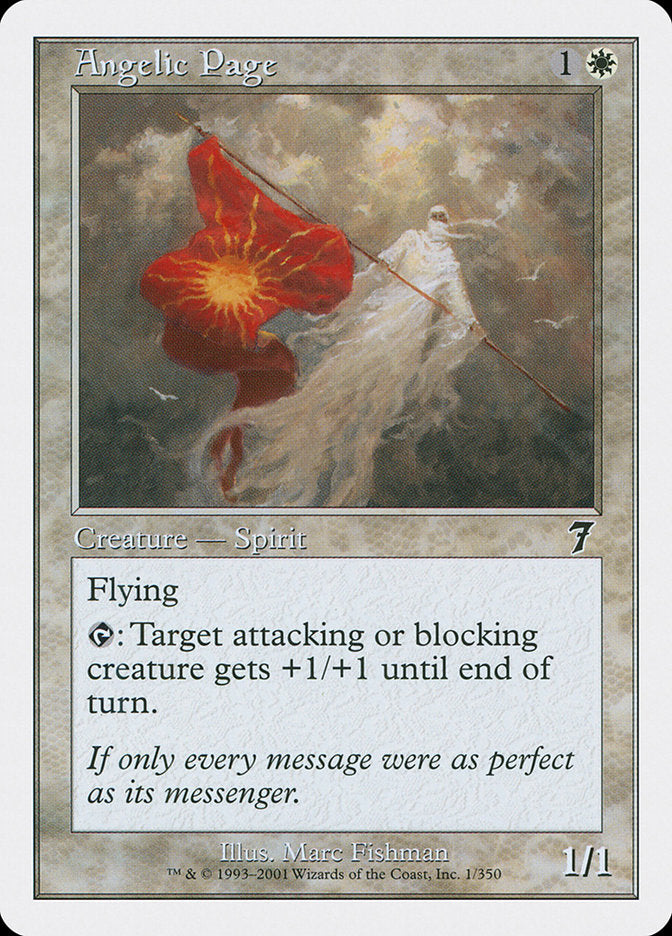 Angelic Page [Seventh Edition] | Black Swamp Games