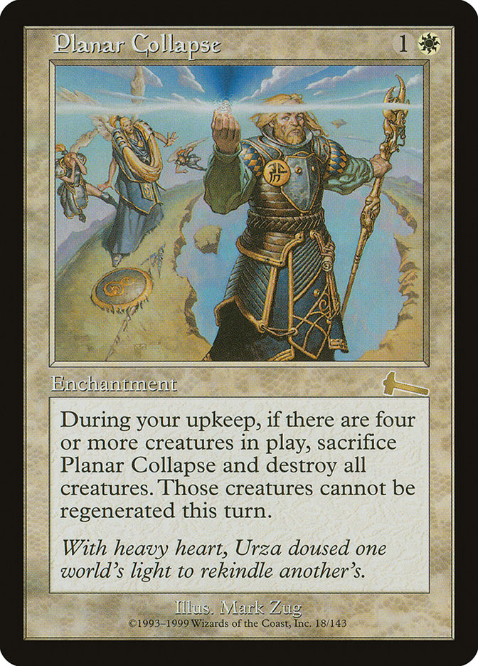 Planar Collapse [Urza's Legacy] | Black Swamp Games