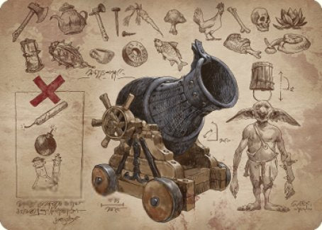 Goblin Charbelcher Art Card [The Brothers' War Art Series] | Black Swamp Games