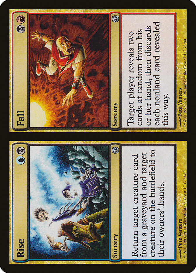 Rise // Fall [Duel Decks: Ajani vs. Nicol Bolas] | Black Swamp Games