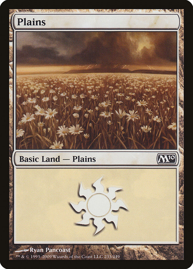 Plains (233) [Magic 2010] | Black Swamp Games