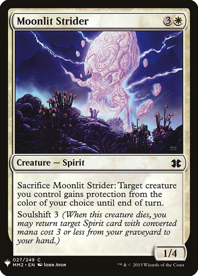 Moonlit Strider [Mystery Booster] | Black Swamp Games