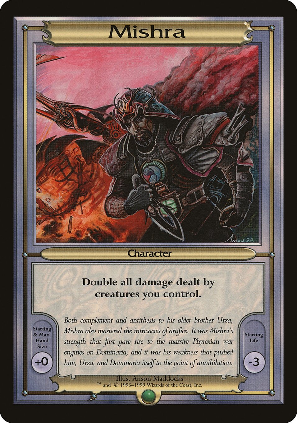 Mishra [Vanguard Series] | Black Swamp Games