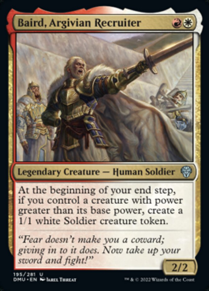 Baird, Argivian Recruiter [Dominaria United] | Black Swamp Games