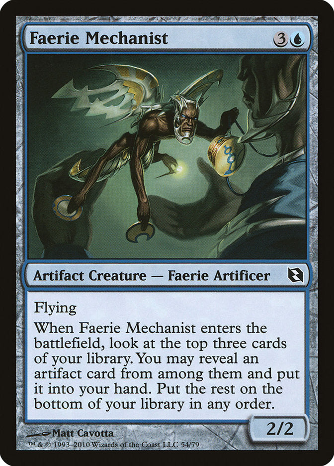 Faerie Mechanist [Duel Decks: Elspeth vs. Tezzeret] | Black Swamp Games
