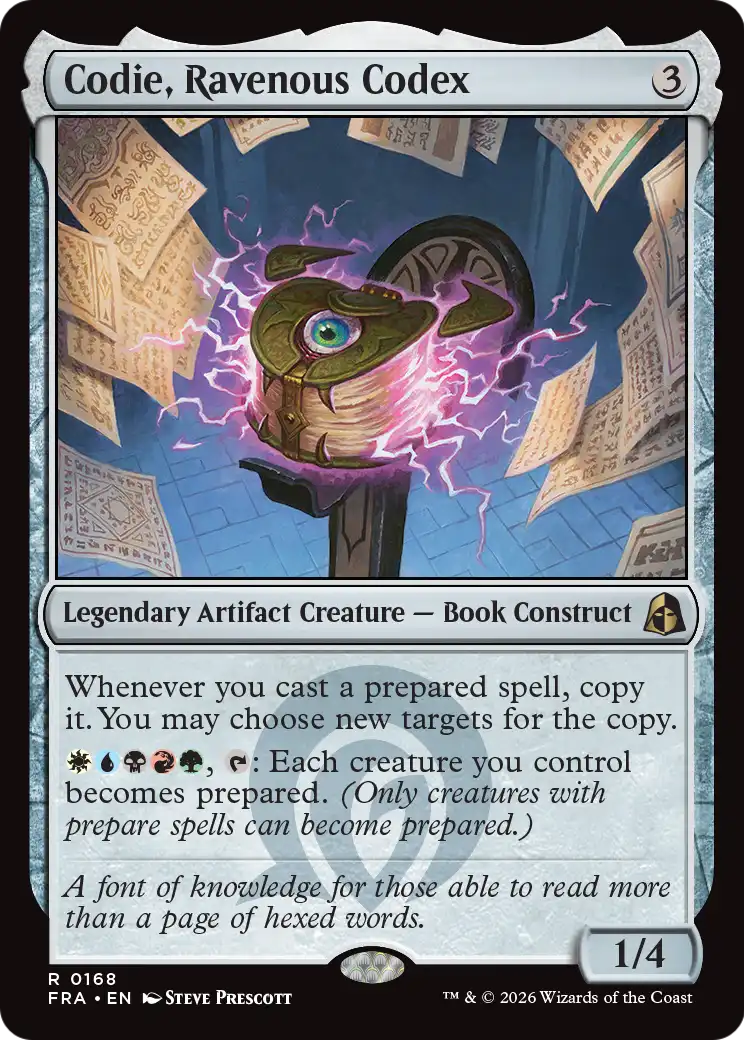 Codie, Ravenous Codex [Reality Fracture] | Black Swamp Games