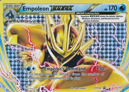 Empoleon BREAK (XY134) (Jumbo Card) [XY: Black Star Promos] | Black Swamp Games