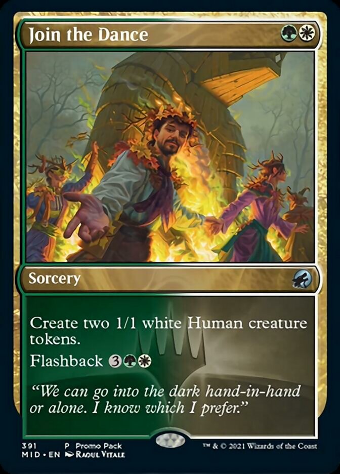Join the Dance (Promo Pack) [Innistrad: Midnight Hunt Promos] | Black Swamp Games