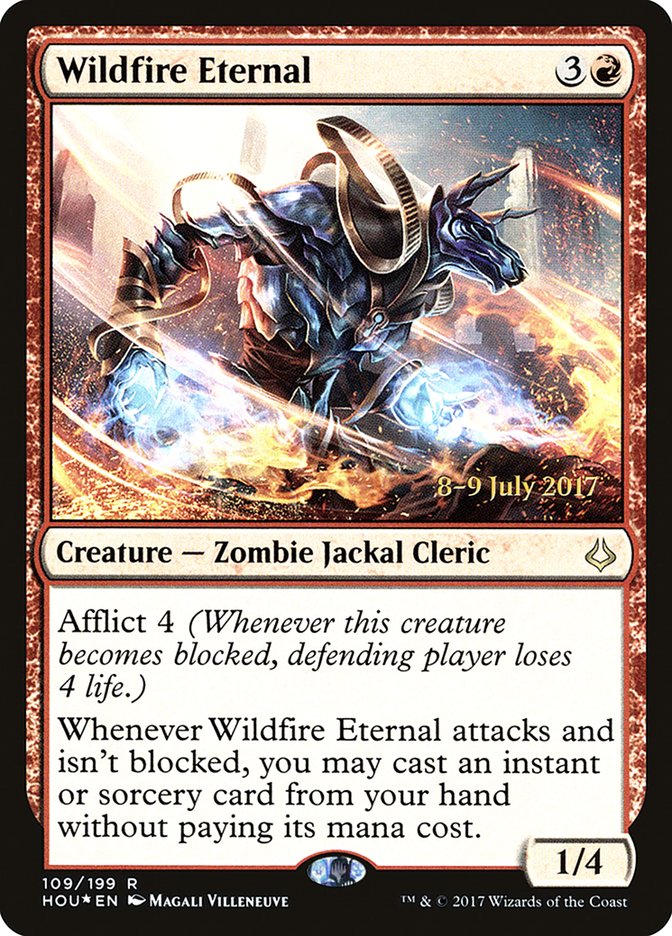 Wildfire Eternal [Hour of Devastation Prerelease Promos] | Black Swamp Games