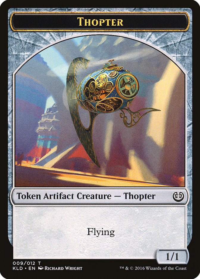 Thopter Token (009/012) [Kaladesh Tokens] | Black Swamp Games