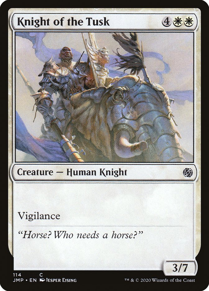 Knight of the Tusk [Jumpstart] | Black Swamp Games