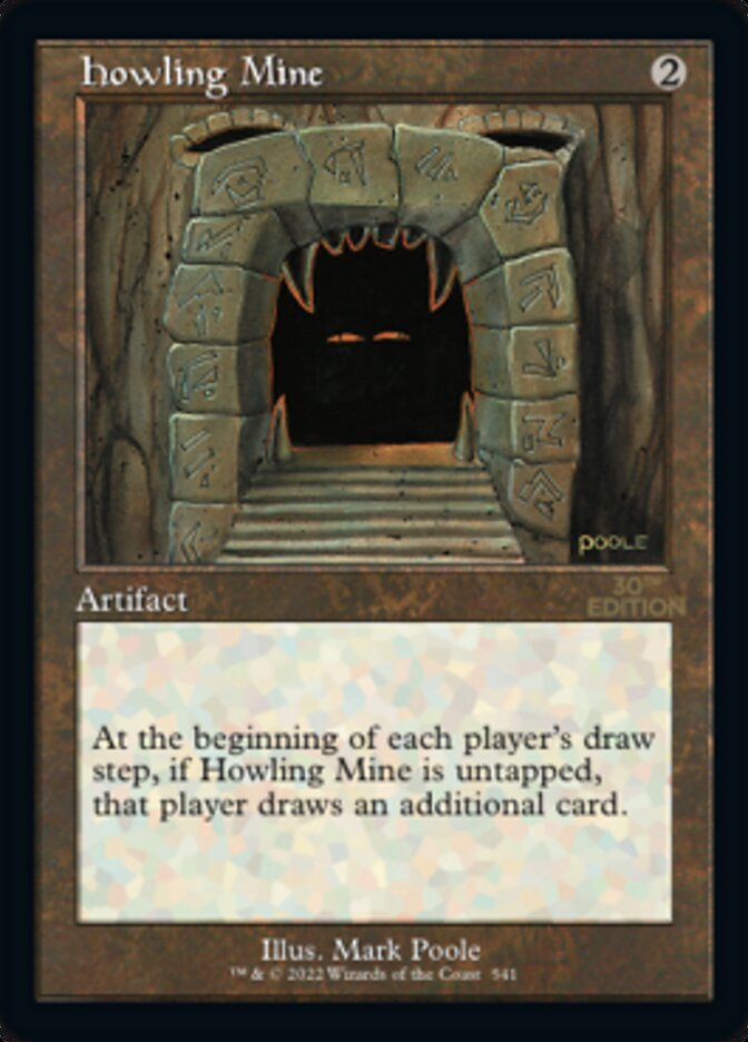 Howling Mine (Retro) [30th Anniversary Edition] | Black Swamp Games