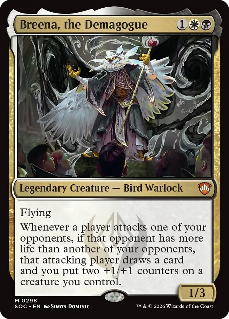 Breena, the Demagogue [Secrets of Strixhaven Commander] | Black Swamp Games